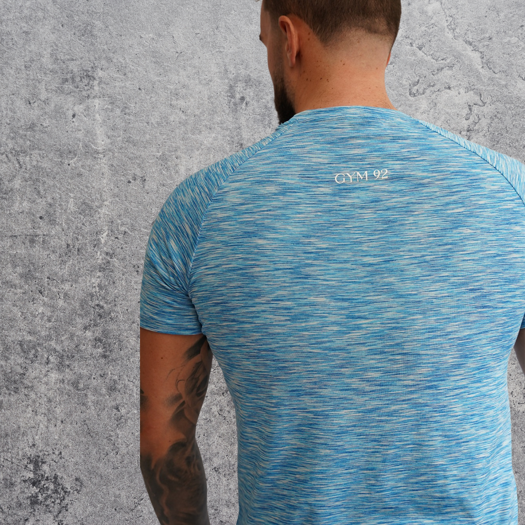 Gym92 PowerFlex T-Shirt - Fresh Blue