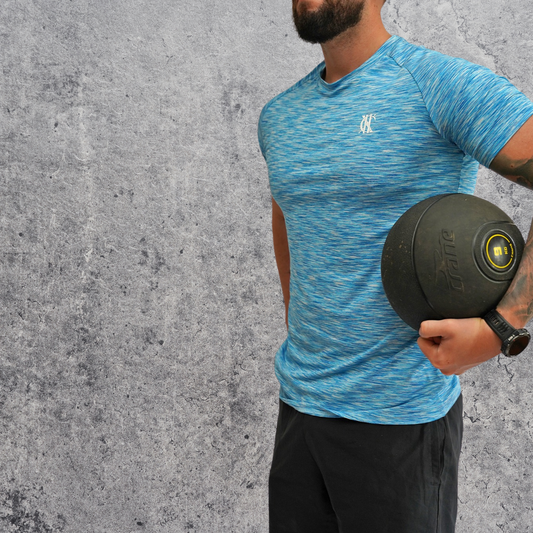 Gym92 PowerFlex T-Shirt - Fresh Blue