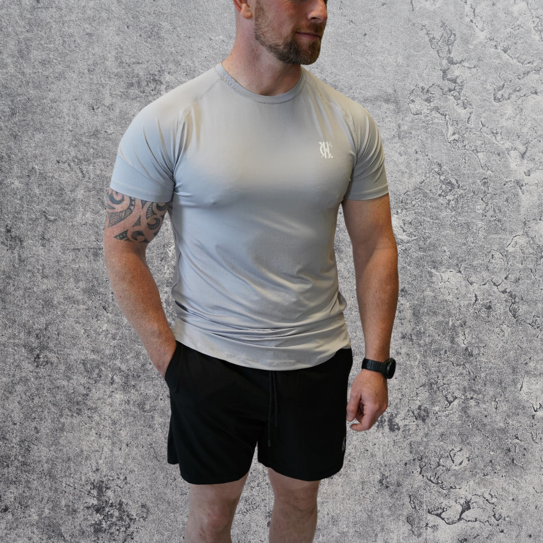 Gym92 MotionMax T-shirt - Light Grey