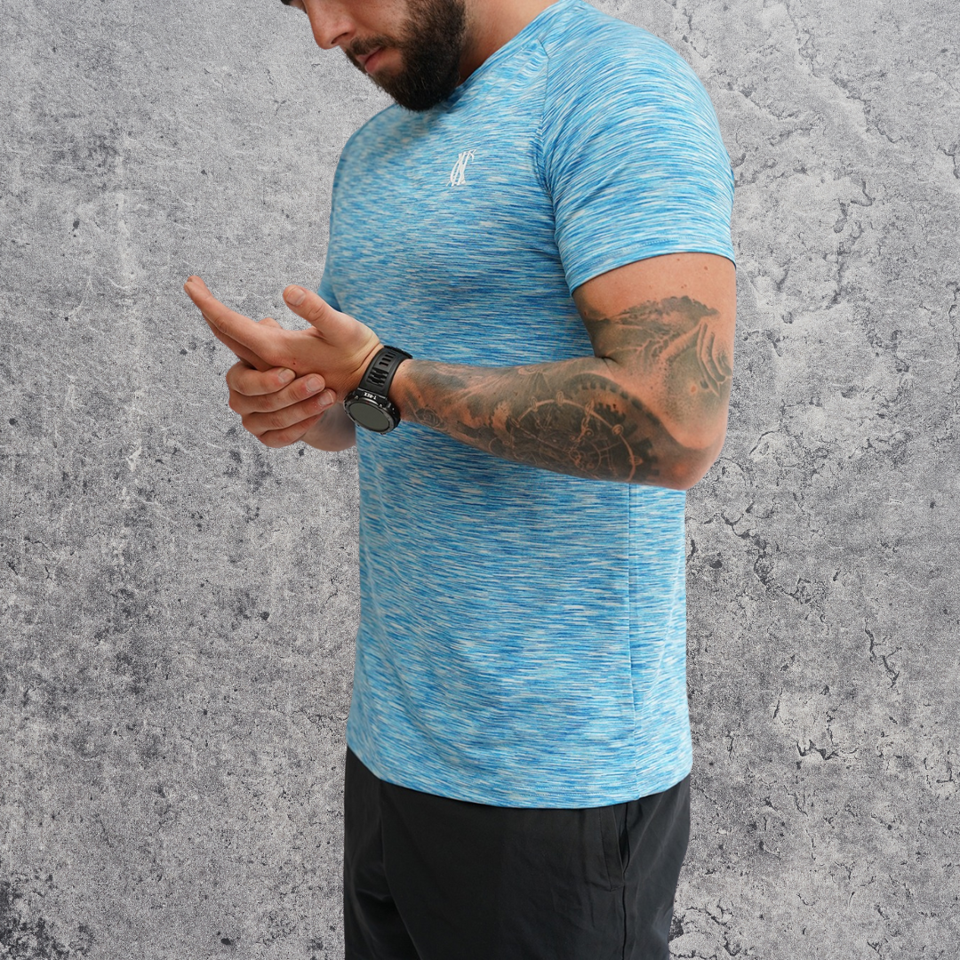 Gym92 PowerFlex T-Shirt - Fresh Blue