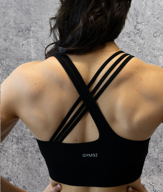 Gym92 Infinity Sculpt Sports Bra - Black