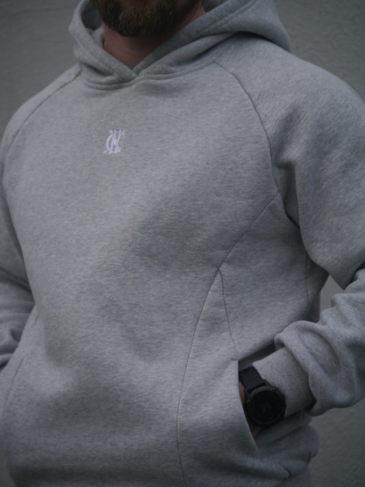 Fierce Flex Hoodie-Grey