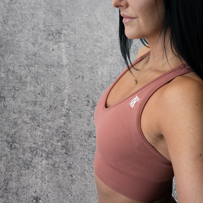 Gym92 Infinity Sculpt Sports Bra - Peach Pink