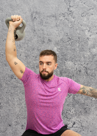 Gym92 PowerFlex T-Shirt - Fresh Pink