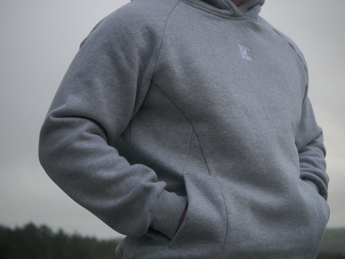 Fierce Flex Hoodie-Grey