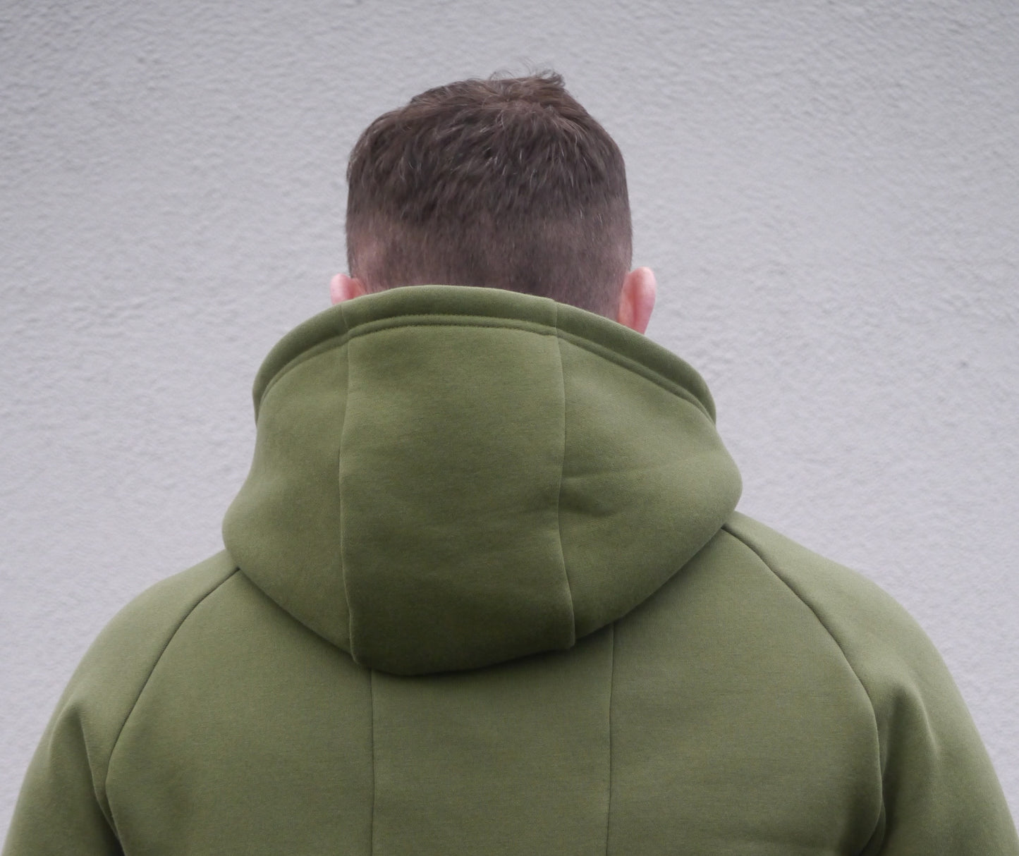 Fierce Flex Hoodie-Khaki Green