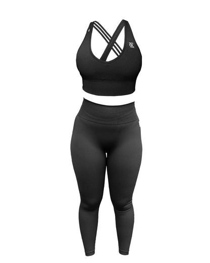 Gym92 Infinity Sculpt Sports Bra - Black